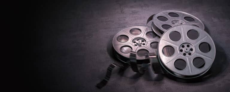 3 rolls of film reels