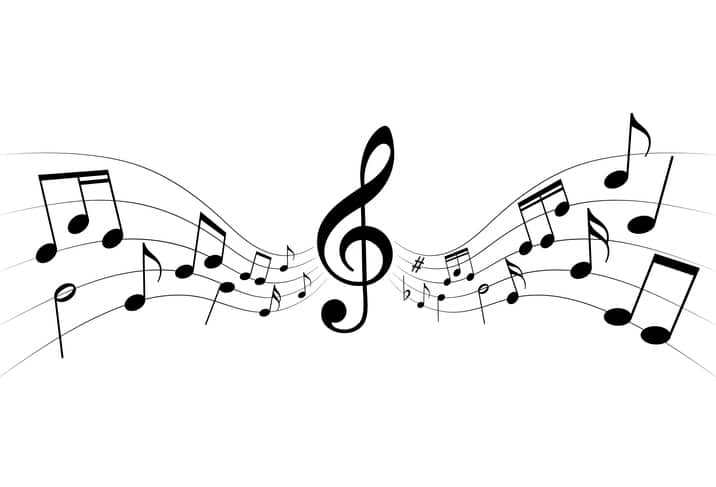 music notes