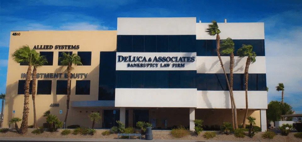 Exterior of building of Deluca and associates bankruptcy law firm