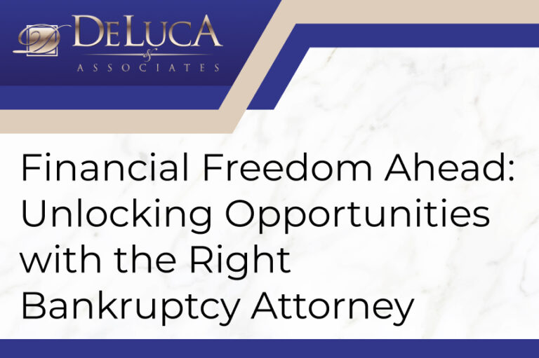 Financial Freedom Ahead: Unlocking Opportunities with the Right Bankruptcy Attorney