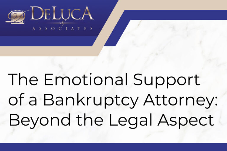 The Emotional Support of a Bankruptcy Attorney: Beyond the Legal Aspect